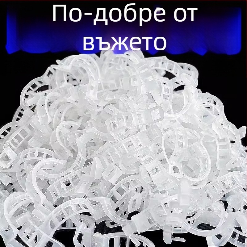 Фиксиращ клип за растения – пластмасов клип за лози и катерещи растения, градина и оранжерия
