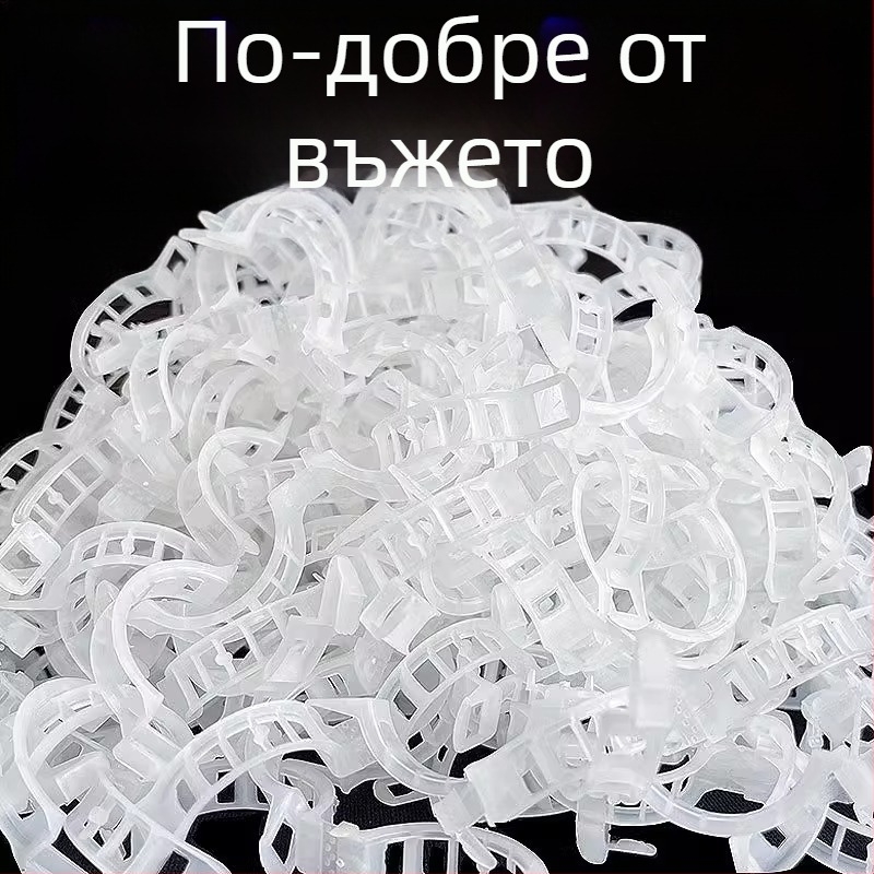Фиксиращ клип за растения – пластмасов клип за лози и катерещи растения, градина и оранжерия