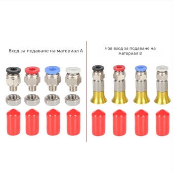 Three-dimensional thinking: шкаф за сушене на консумативи за 3D принтиране с защита срещу прах и влага, PTFE комплект подавателни тръбички