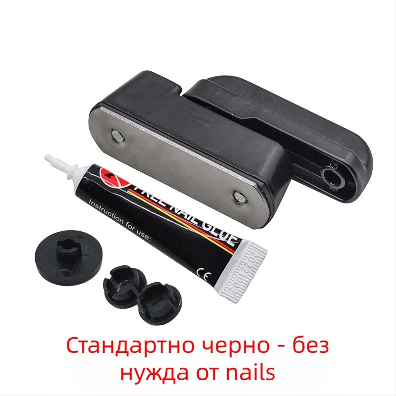 T-тип заключване за врати и прозорци, без пробиване, алуминиева сплав, с ключ, против кражба