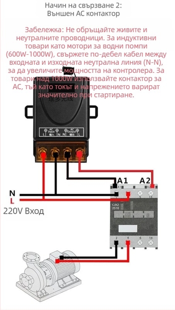 Безжичен дистанционно управляван превключвател за лампа и мотор — Ruiduo chuang