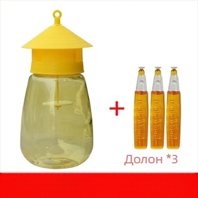 Ловушка за плодови мушици за градина и зеленчукови насаждения с примамка и уловител (Марка: Other; Обработка и персонализация: Не; Включва примамка; Съдържа уловител)