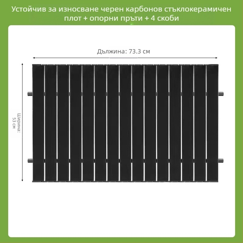 Кампинг количка – сгъваема външна количка с масичка за пикник