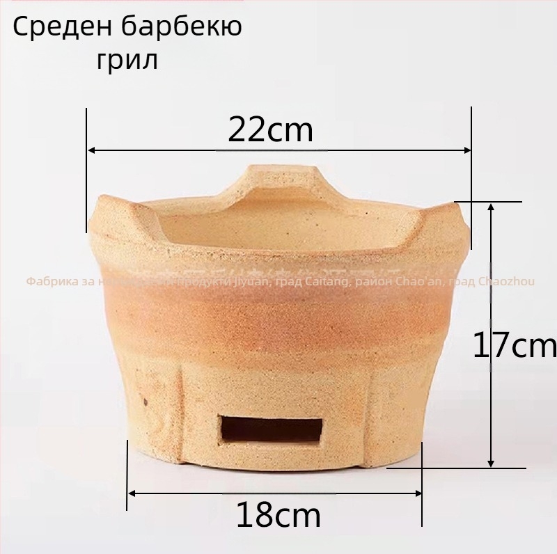 Гриль-решетка от неръждаема стомана, кръгла форма — многофункционална, преносима, лесна за почистване — изработена чрез точкова заварка и щамповане