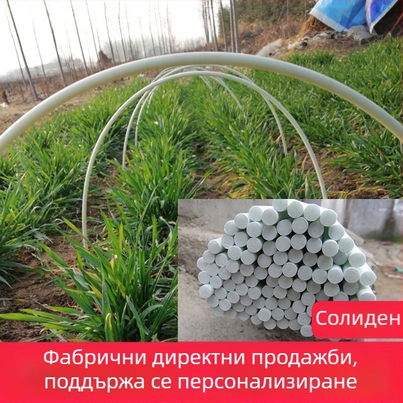 Балконна рамка за отглеждане на зеленчуци с аркова конструкция за парник и пластмасов филм