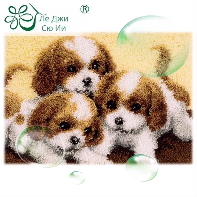 Килим за под с възглавничка: квадратна форма, акрилно влакно, карикатурен мотив, ръчно пране; подходящ за всекидневна, спалня, кабинет, ресторант, антре, балкон