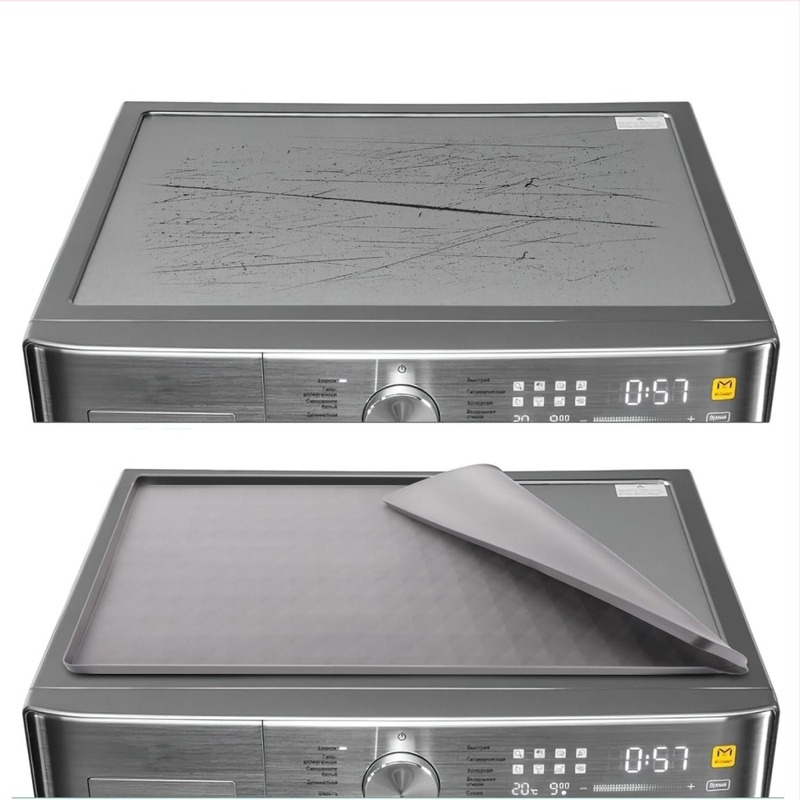 Силиконова подложка за пералня, тип барабан, модел 202310, за съхранение