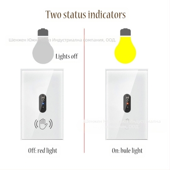 Инфрачервен сензорен превключвател с жестово управление, за интериорна декорация, 100–277V AC