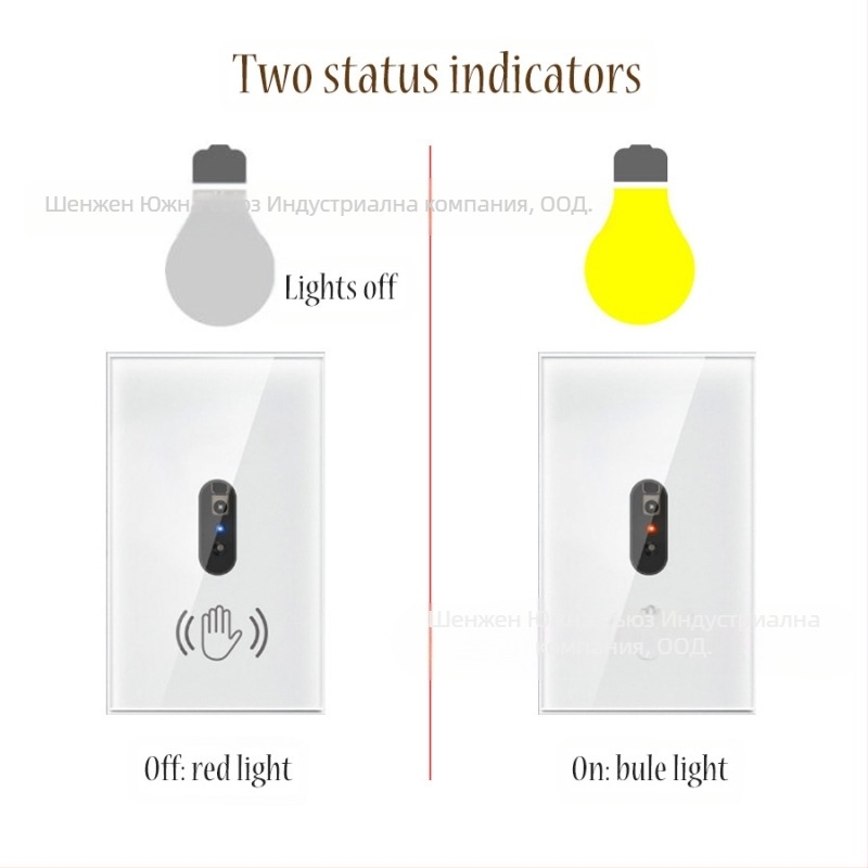 Инфрачервен сензорен превключвател с жестово управление, за интериорна декорация, 100–277V AC