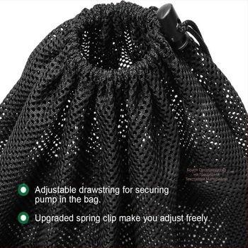Анти-блокираща мрежеста торба за езерна помпа — полиестер, марка XD, стил модерна простота