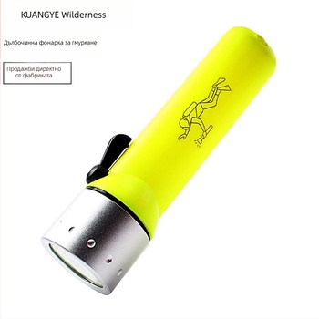 Дайвинг фенер с ABS корпус, персонализирана обработка, подводно осветление