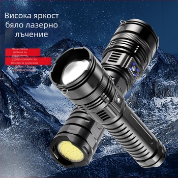 LED фенерче за къмпинг: 5400 mAh батерия, 20W, обхват над 500 м, 360° въртене, с Power Bank функция