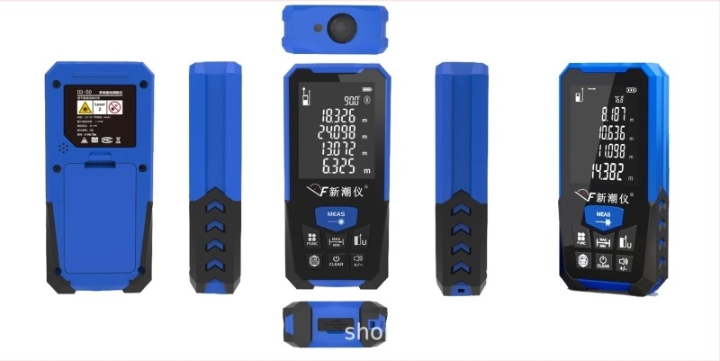 Ръчен лазерен далекомер, серия LDM-D3, обхват до 200 м, точност 0,001 м, 2,4-инчов дисплей, прахо- и водоустойчив