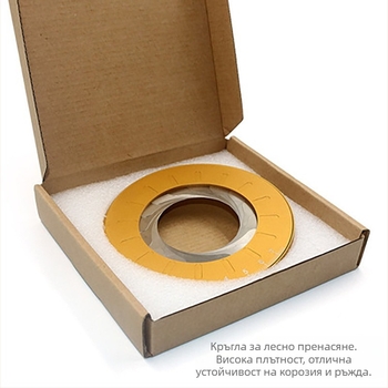 Кръгла чертожна линейка от 304 неръждаема стомана, регулируем измервателно-чертожен инструмент със скала