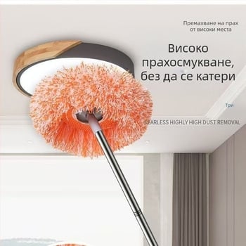 Слънчогледов плосък моп с платено покритие за прах (Функционален моп; Плосък моп; стартира през 2023; Брутно тегло 1 кг)