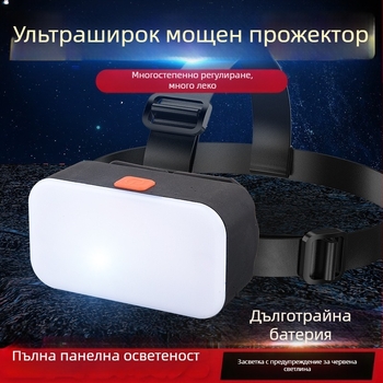 Челна лампа LED USB зареждане за открито — водоустойчива, осветяване до 100 м, време на светене 3 ч