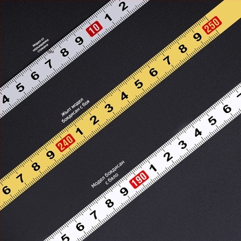 Самозалепваща измервателна лента с метална скала — Superior