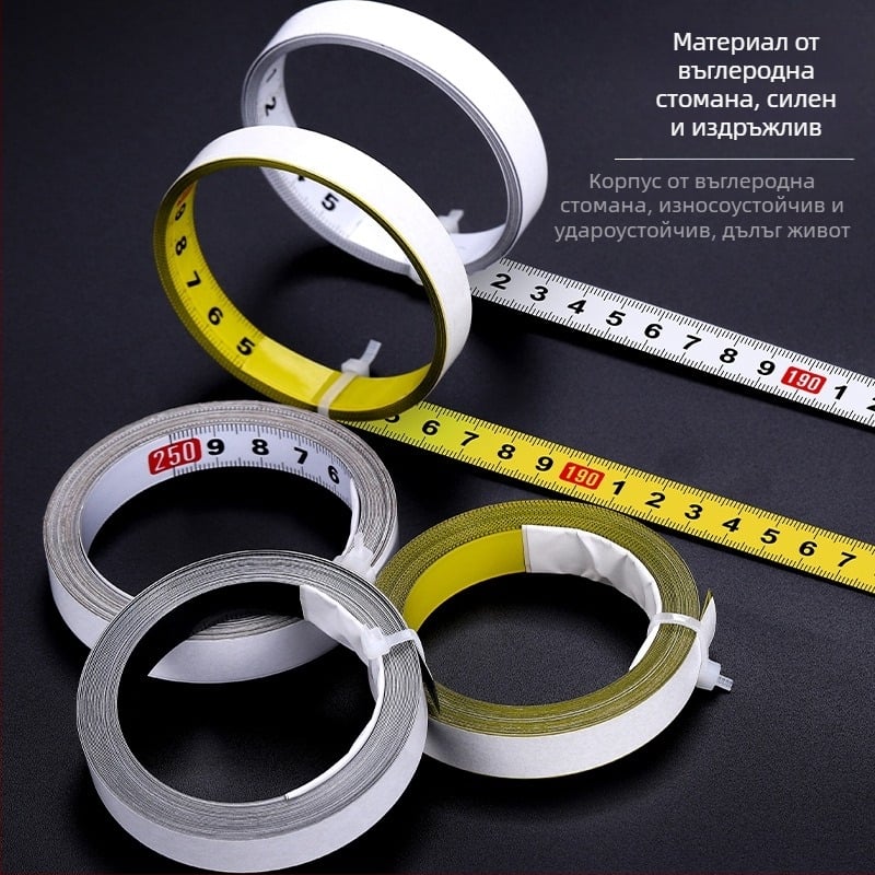 Самозалепваща измервателна лента с метална скала — Superior