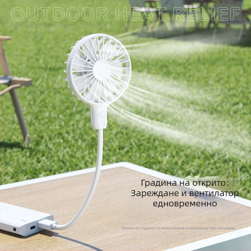 USB вентилатор с директно включване, безчетков мотор, нисък шум до 36 dB, 6 или повече витла