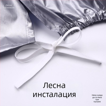 Външен калъф за климатик за стенен монтаж, прахо- и водоустойчив, UV защита, съвместим с 1.5–3 HP