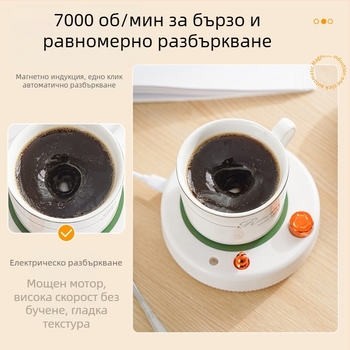 Загрявател за чаши за кафе с пластмасов корпус, захранване от мрежата, управление с копче, режим на работа с копче, без автоматично изключване