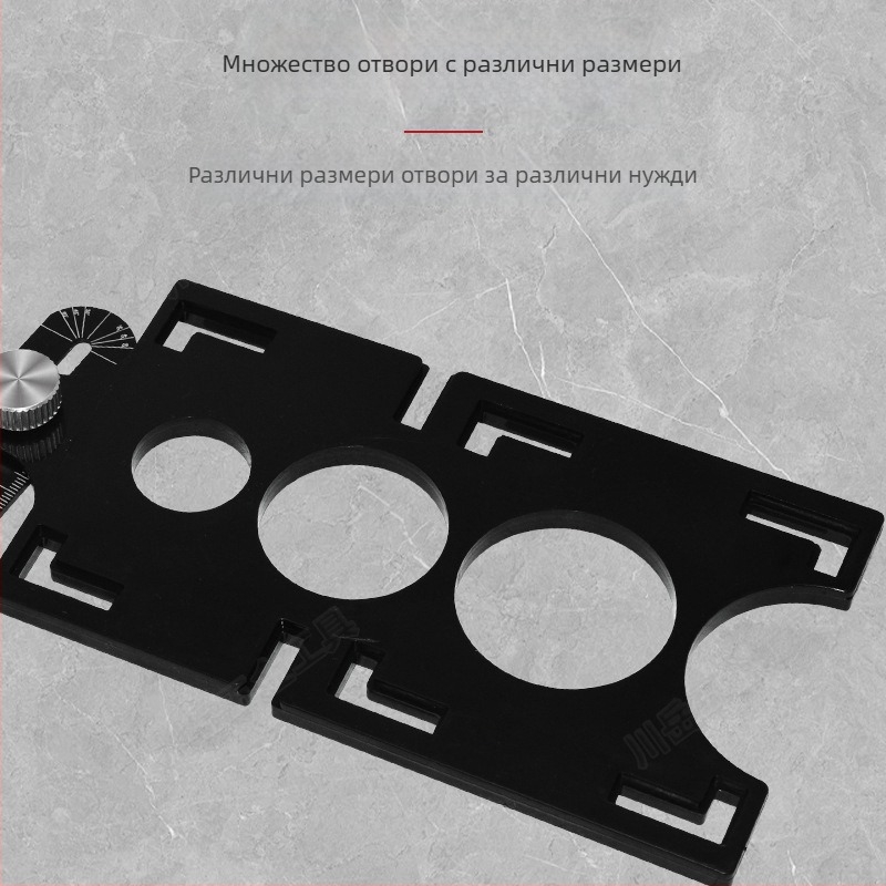 Шесткратно сгъваема рулетка за плочки, универсално зидарско позициониращо средство, ъгломер, алуминиев сплав