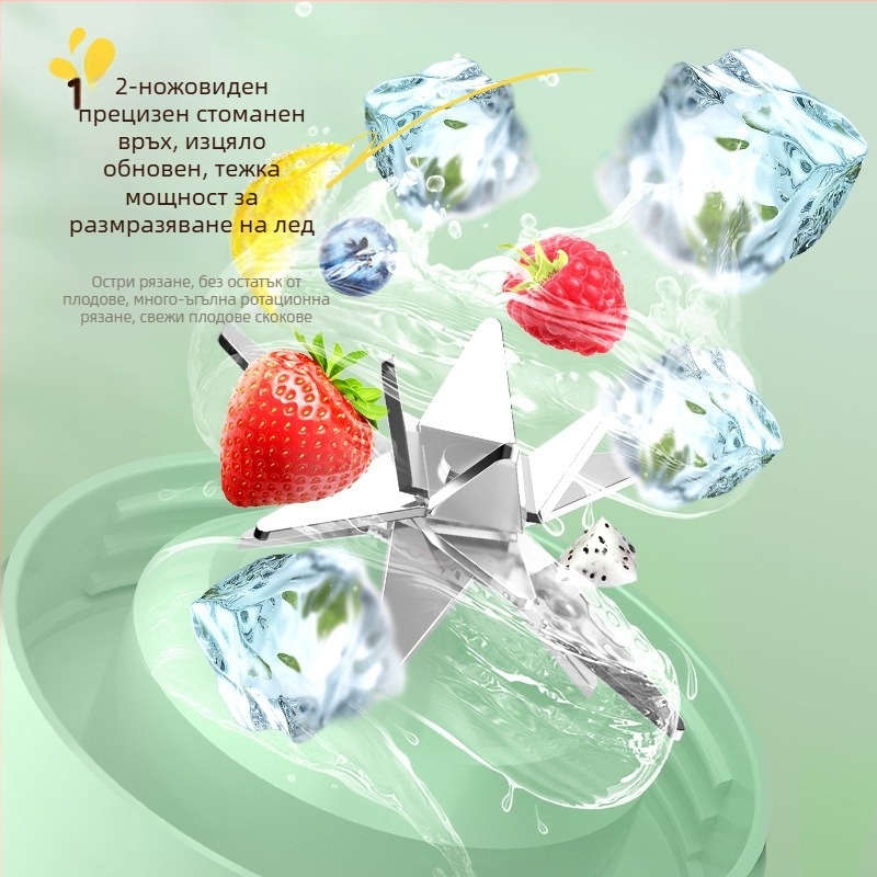 Преносим презареждащ се сокоизстисквач с над шест ножа, капацитет под 1 л, полуавтоматичен режим, до 36 V, 10 000–19 999 rpm