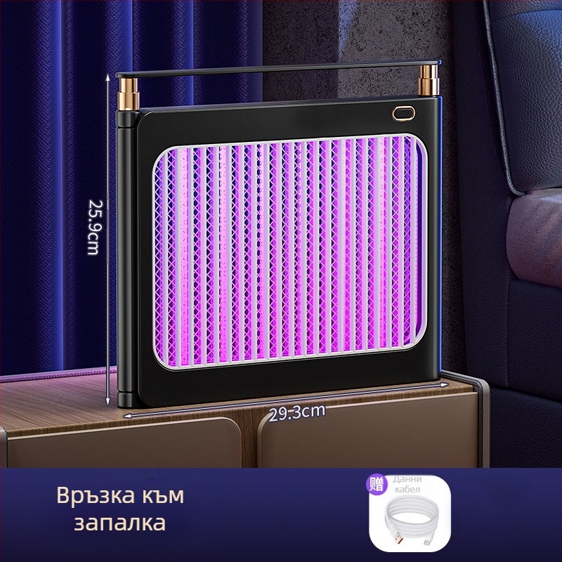 LED електрическа лампа за комари с LED осветление, стенен/настолен монтаж, покритие 21–30㎡, алуминиева мрежа, електрически удар за убийство, вградена батерия 1001–1600mAh