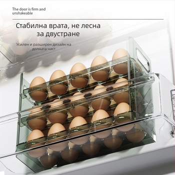 Кутия за яйца за хладилник, метал, Nordic стил, форма: друга