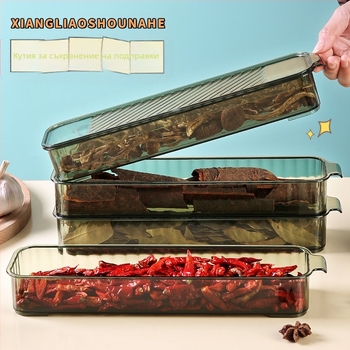 Кутия за паста (нудели), квадратна форма, PET, Gold movement, произход Zhejiang