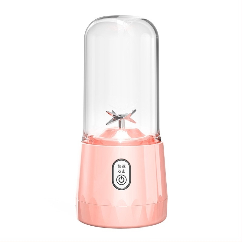 Преносима сокоизстисквачка за чаши, капацитет 401–600 ml, 150 W, скорост 15001–18000 rpm, повече от пет ножа, вградена батерия