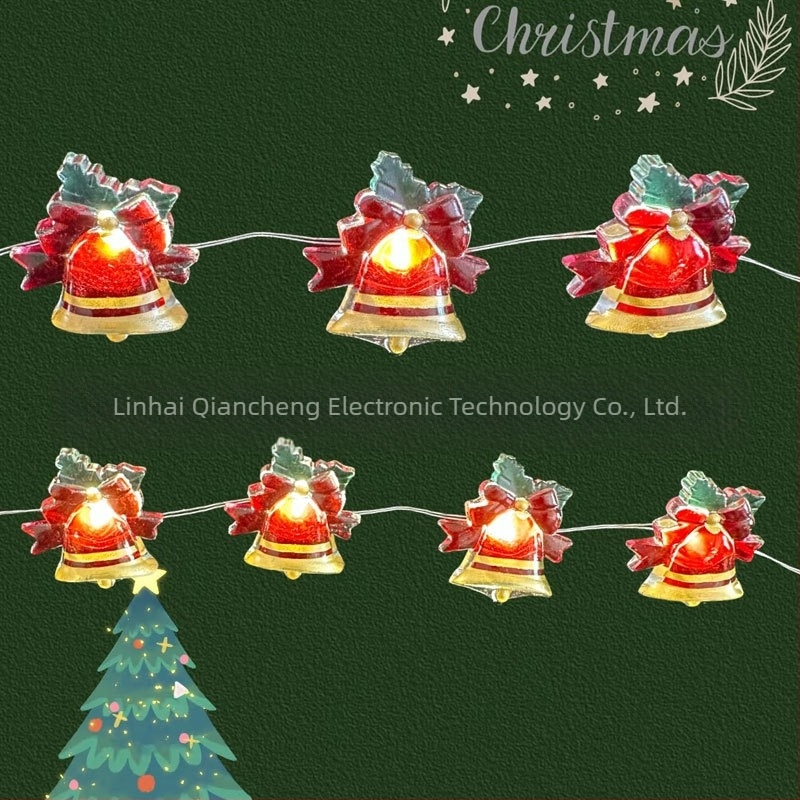 3 м дълги LED нишкови светлини с медна тел, 30 светодиода, IP44, 5000K, батерийно захранване, коледна украса