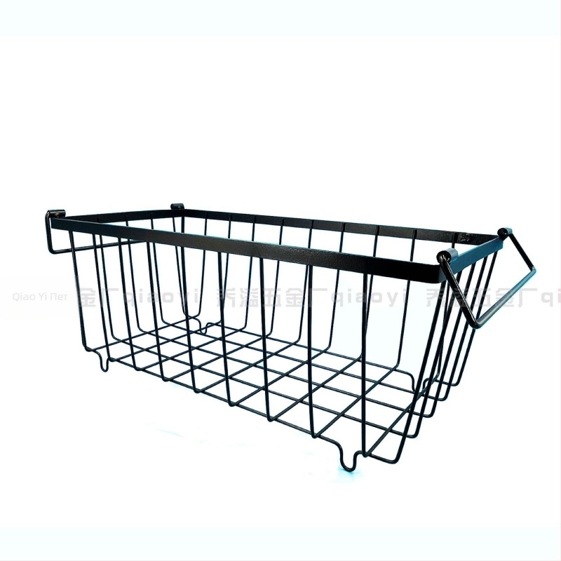 Метална кошница за фризер за кухня и хладилник — организация на съхранение, модерен минималистичен дизайн, без монтаж