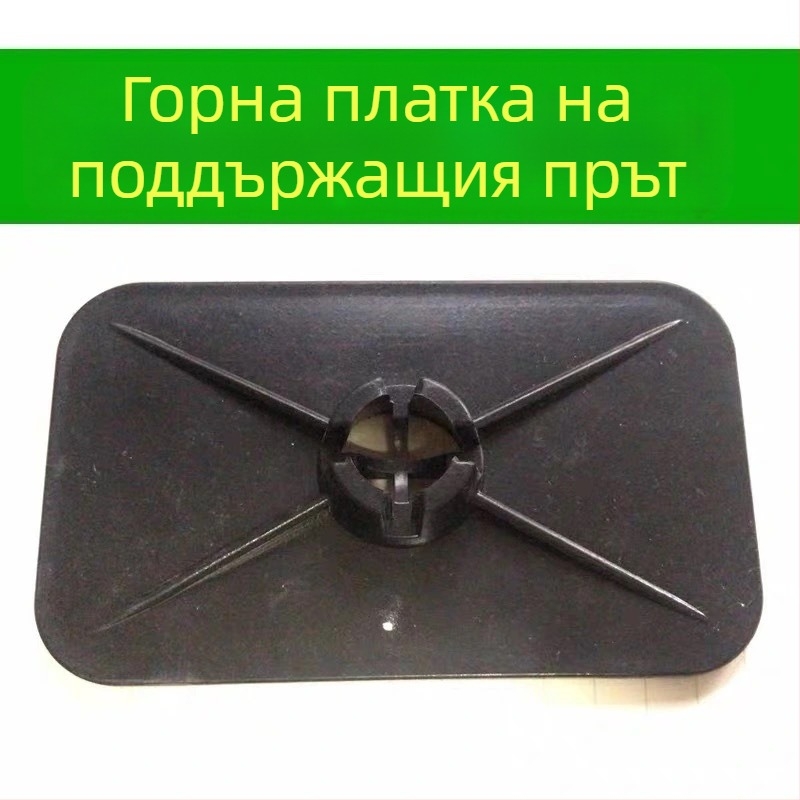 Нивелир с телескопичен прът – железен крепеж, пластмасова платформа за пан/наклон, регулируем прът, лазерен принцип