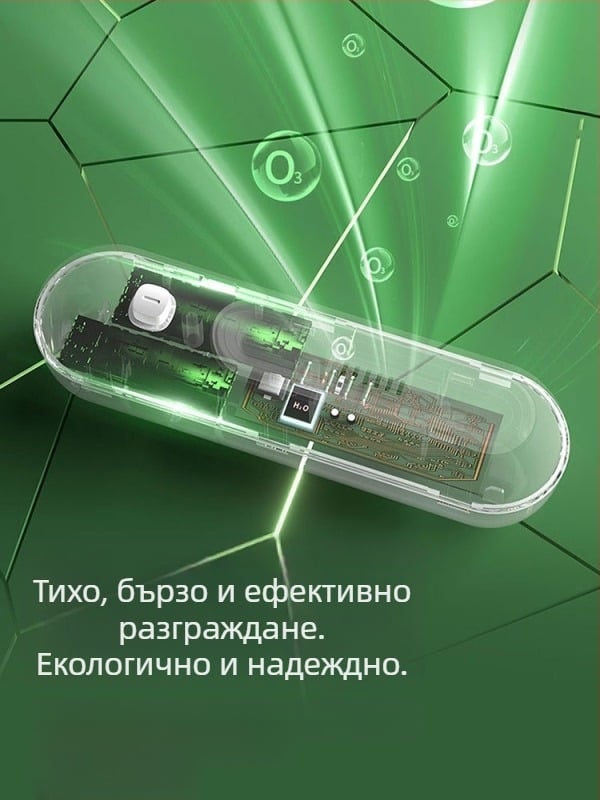 Пречиствател на въздуха със дезодориране и стерилизация, поддържа свежест и пречиства въздуха; шум под 36 dB, поток 50 м3/ч, до 10 м², композитен филтър