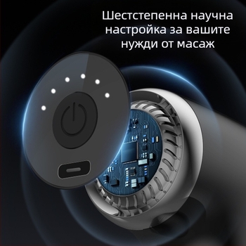 Миофасциален масажор за врата, талия, ханш, крака и стъпала – презареждаем, многоскоростен режим, механично управление, модели: 828, 888, 858, 818
