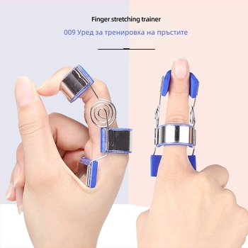 Следоперативен тренажор за пръсти с алуминиева сплав и EVA подплата, ортеза за пръсти с защита на дланта, за възрастни