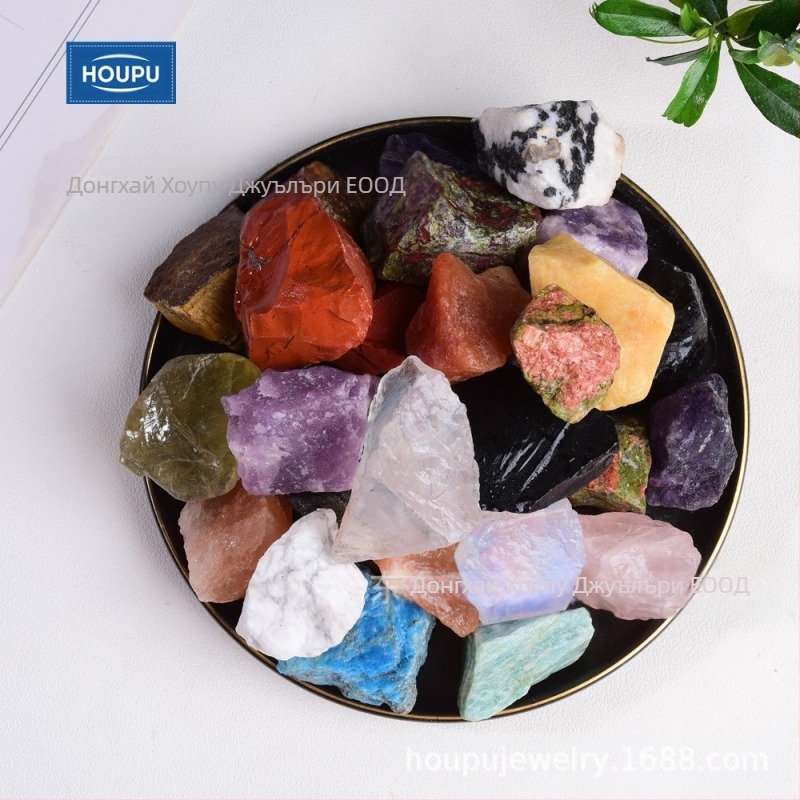 Сурови кристални камъни, неравни форми, дифузерни камъни