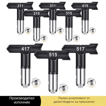 Пръскващ накрайник, серия 286 модел; за пръскане; алтернатива: пистолетен накрайник