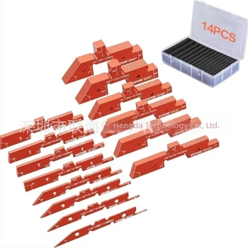 Комплект ъгломер и височиномер за настолен циркуляр – 7–14 части, с цифров дисплей, висока точност