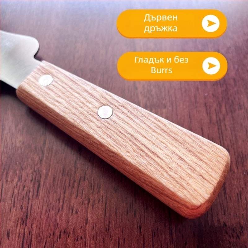 PVC подов инструментален комплект — лунна шпатула, плосък нож, уред за нивелиране, нож за лепило от неръждаема стомана, персонализируемо