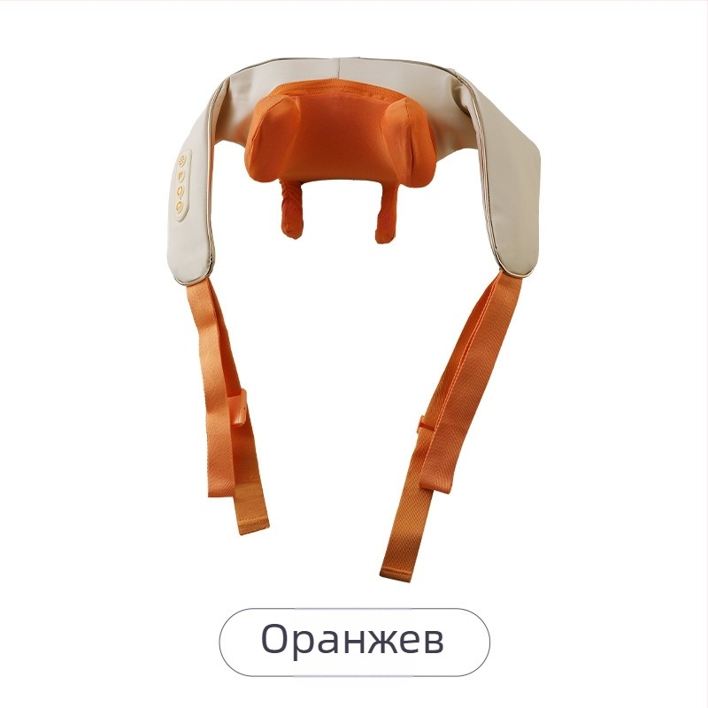 SL-Z9 презареждаем масажор за шия и рамене, 6 глави, многофункционален със горещ компрес, инфрачервена терапия и таймер