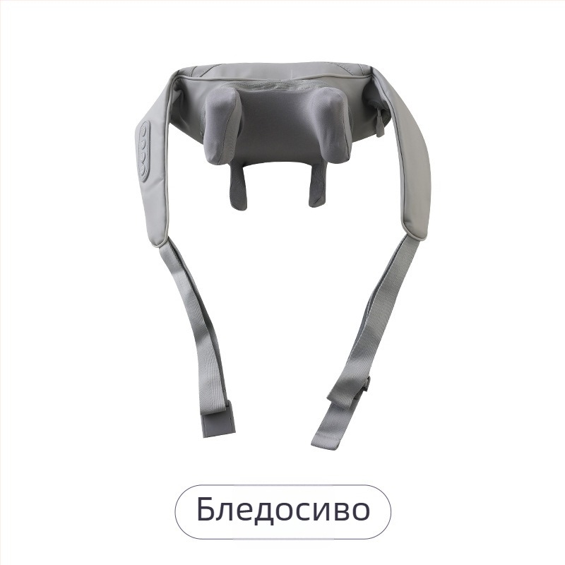 SL-Z9 презареждаем масажор за шия и рамене, 6 глави, многофункционален със горещ компрес, инфрачервена терапия и таймер