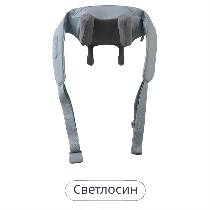 SL-Z9 презареждаем масажор за шия и рамене, 6 глави, многофункционален със горещ компрес, инфрачервена терапия и таймер