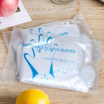 Еднократни ръкавици за професионални кухни, водоустойчиви, дебелина 0,04 мм, възможност за печат на лого, персонализируеми