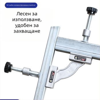 Дървообработващ държач за 90° ъгъл с регулируем фиксиращ механизъм – бърз закрепващ инструмент