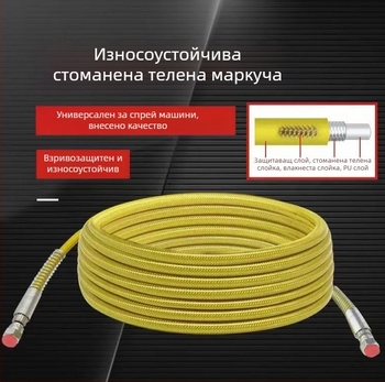 Безгазова машина за пръскане на тръби — високо налягане, износоустойчива, взривоустойчива