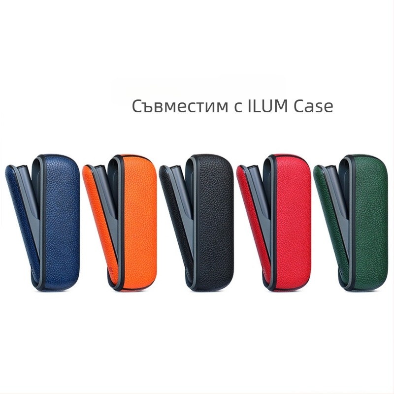 PU+PC калъф за IQO ILUMACASE, декоративна повърхност с логото, възможност за персонализация, стил модерен минималистичен