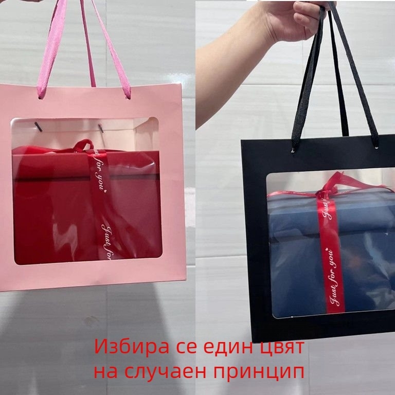 Кутия за подаръци с пет слоя и печатано лого — подарък за рожден ден и Коледа за съученик