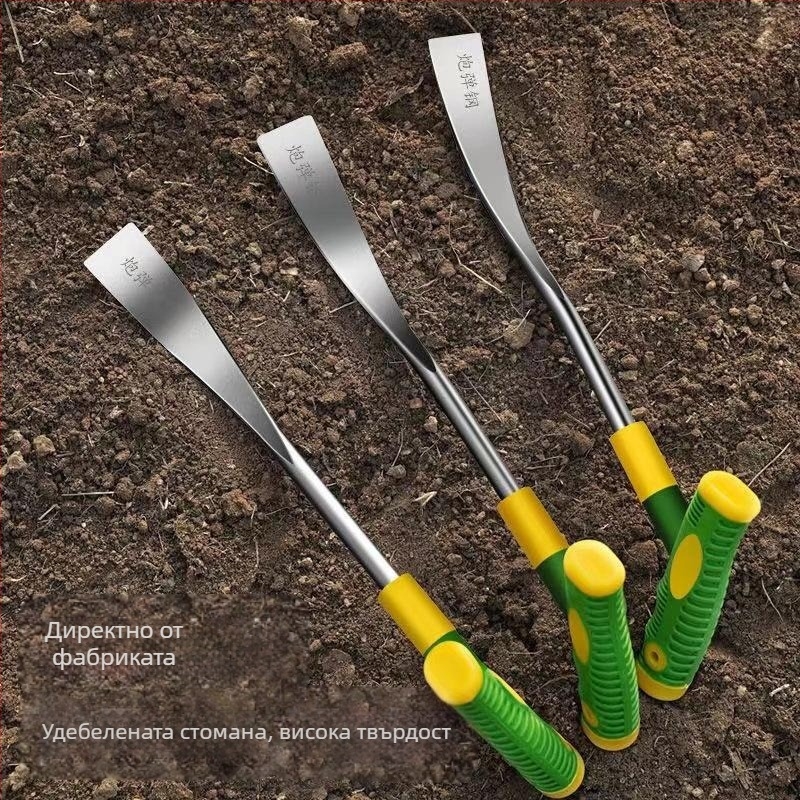 Градинска ръчна лопатка за чесън и диви зеленчуци – ръчен инструмент за копаене на чесън и зелени в градината